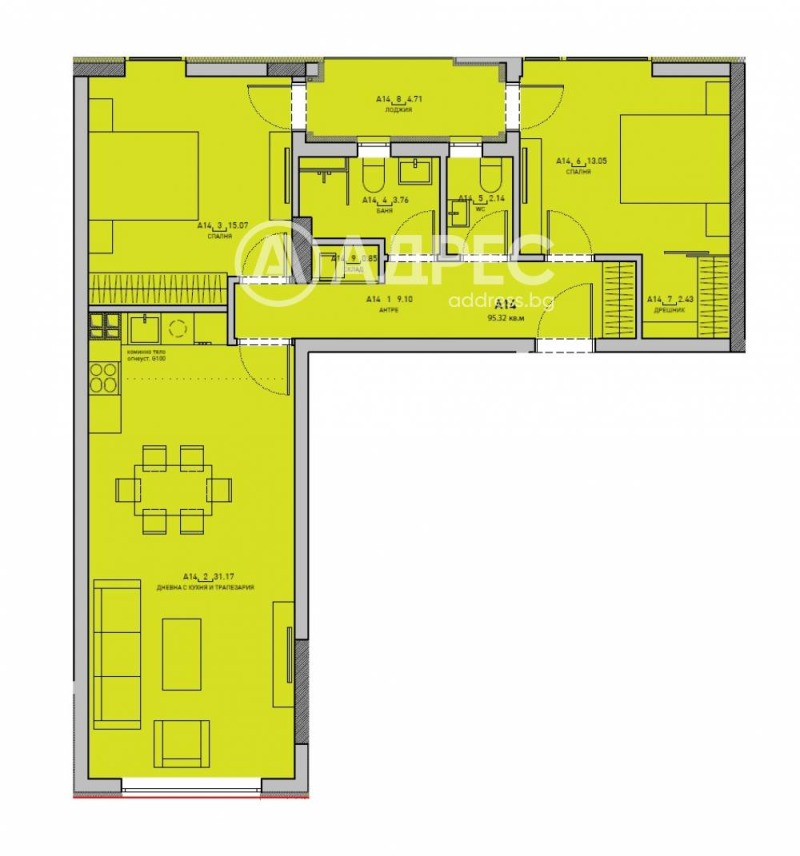 Na prodej  2 ložnice Sofia , Družba 1 , 113 m2 | 98944473 - obraz [4]
