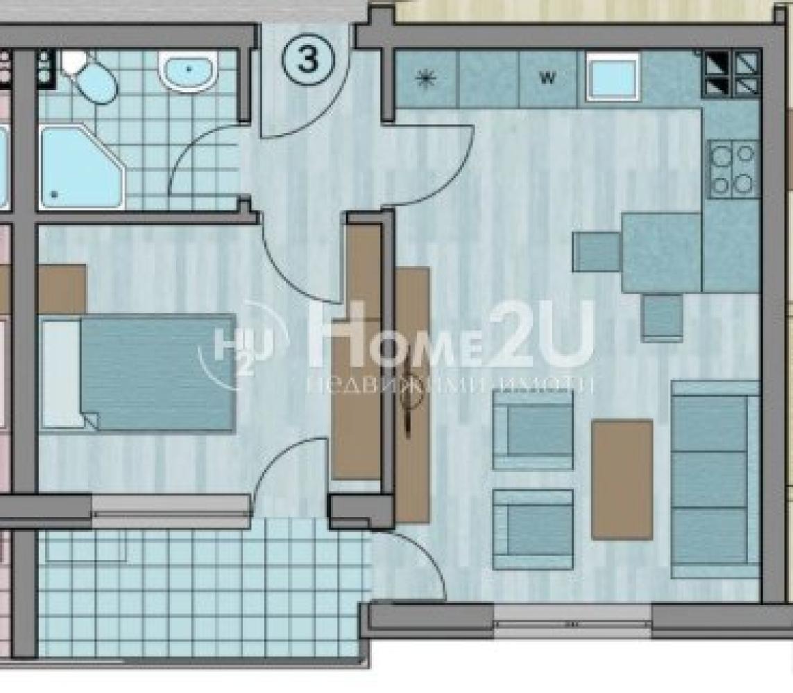 Продава 2-СТАЕН, гр. Варна, Център, снимка 2 - Апартаменти - 54509112
