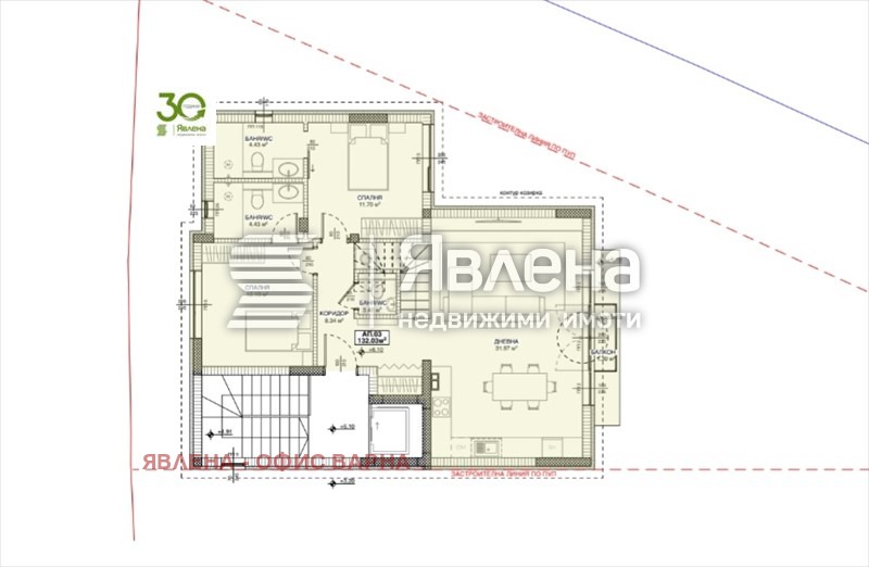 Продава 4-СТАЕН, гр. Варна, к.к. Св.Св. Константин и Елена, снимка 2 - Апартаменти - 53515459