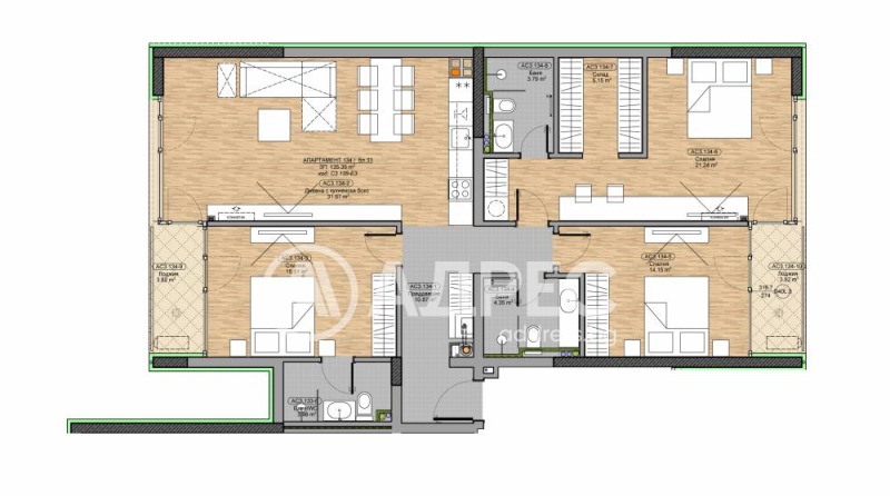 In vendita  3+ camere da letto Sofia , Boiana , 165 mq | 63721670 - Immagine [4]