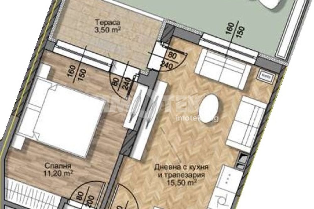 Продава 2-СТАЕН, гр. София, Овча купел, снимка 2 - Апартаменти - 54864049