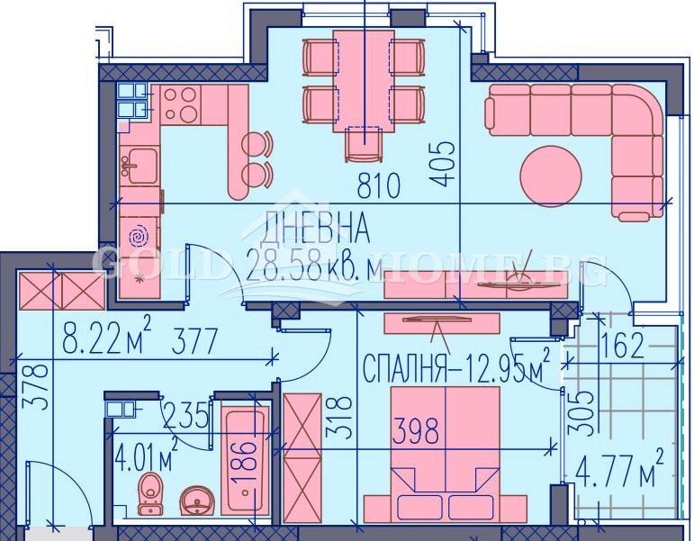À venda  1 quarto Plovdiv , Kamenica 2 , 71 m² | 76449756 - imagem [5]
