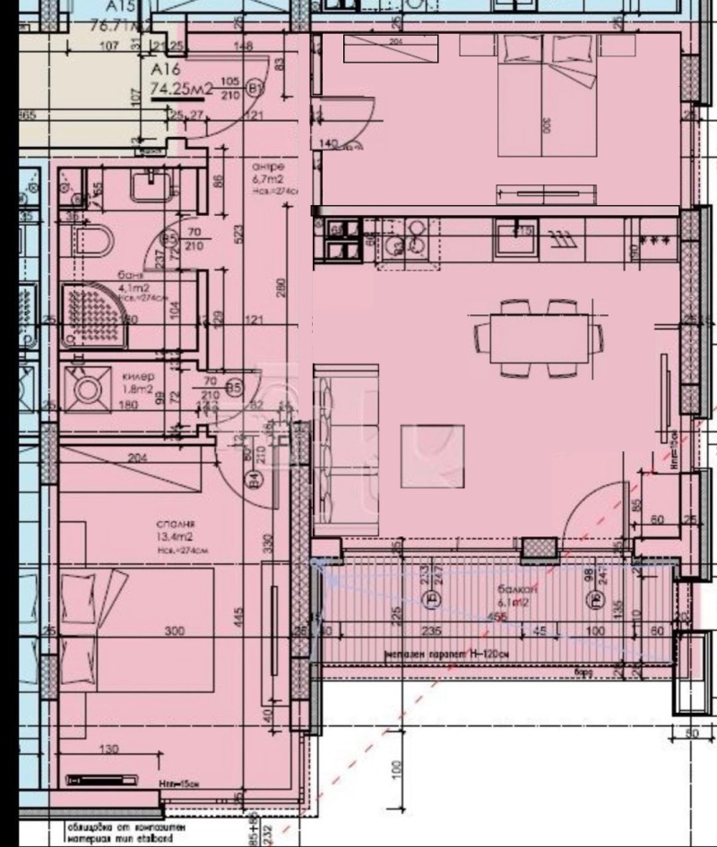 Продава  2-стаен град Варна , Левски 1 , 79 кв.м | 16560510 - изображение [17]