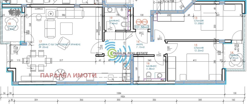 Eladó  2 hálószobás Plovdiv , Centar , 123 négyzetméter | 57027680 - kép [9]