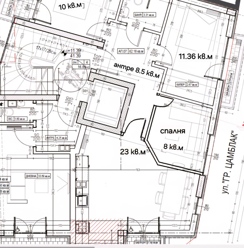 Till salu  2 sovrum Varna , Centar , 95 kvm | 95475114 - bild [2]