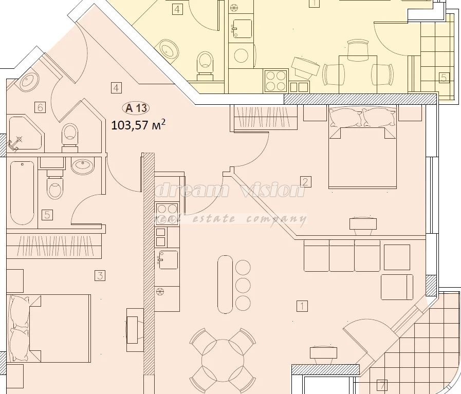 Продава 3-СТАЕН, гр. София, Център, снимка 5 - Апартаменти - 53827208
