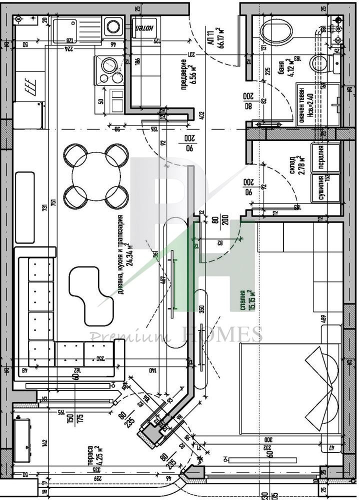 En venta  1 dormitorio Sofia , Malinova dolina , 78 metros cuadrados | 84372311 - imagen [15]