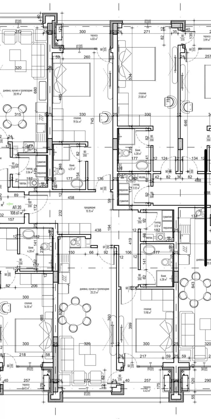 Продаја  3 спаваће собе Софија , Малинова долина , 150 м2 | 11032392 - слика [12]