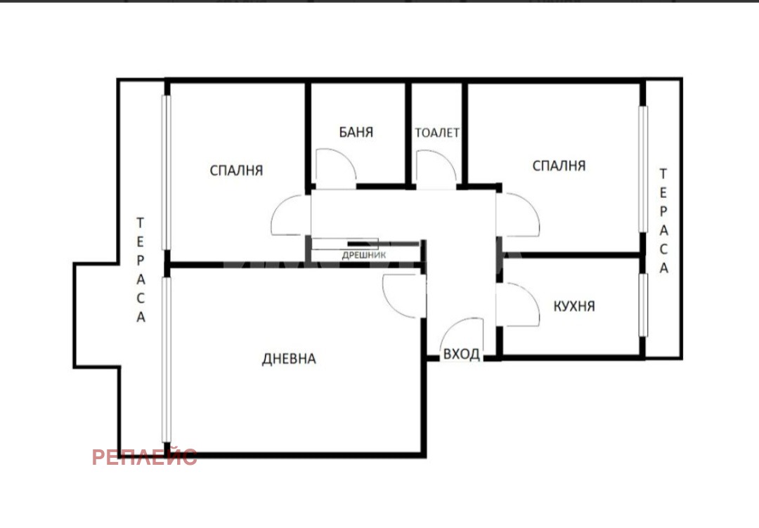 Продава 4-СТАЕН, гр. Варна, Чайка, снимка 10 - Апартаменти - 53721766