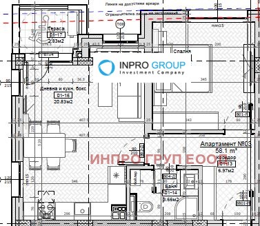 Продава  2-стаен град София , Левски , 76 кв.м | 75600737 - изображение [6]