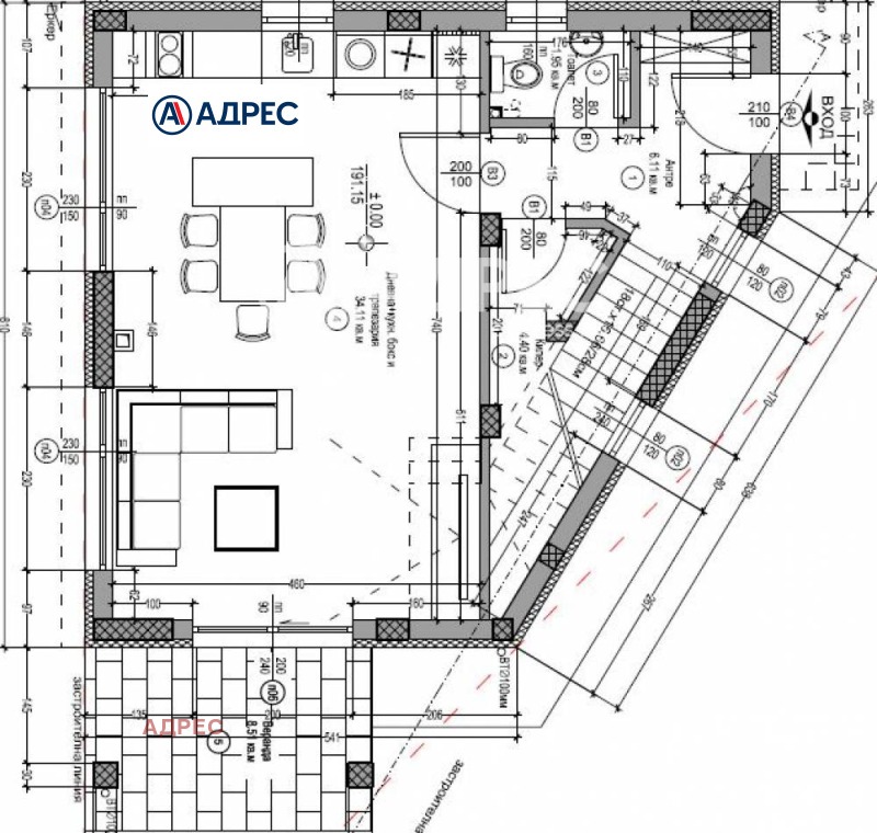 Satılık  Ev Varna , Zvezdica , 134 metrekare | 90600266 - görüntü [3]