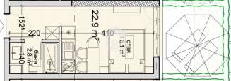 Satılık  Stüdyo Varna , Vladislav Varnençik 1 , 26 metrekare | 35041077 - görüntü [5]