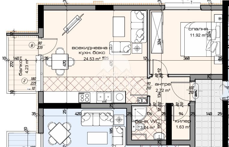 À vendre  1 chambre Varna , Mladost 1 , 69 m² | 86619144 - image [2]