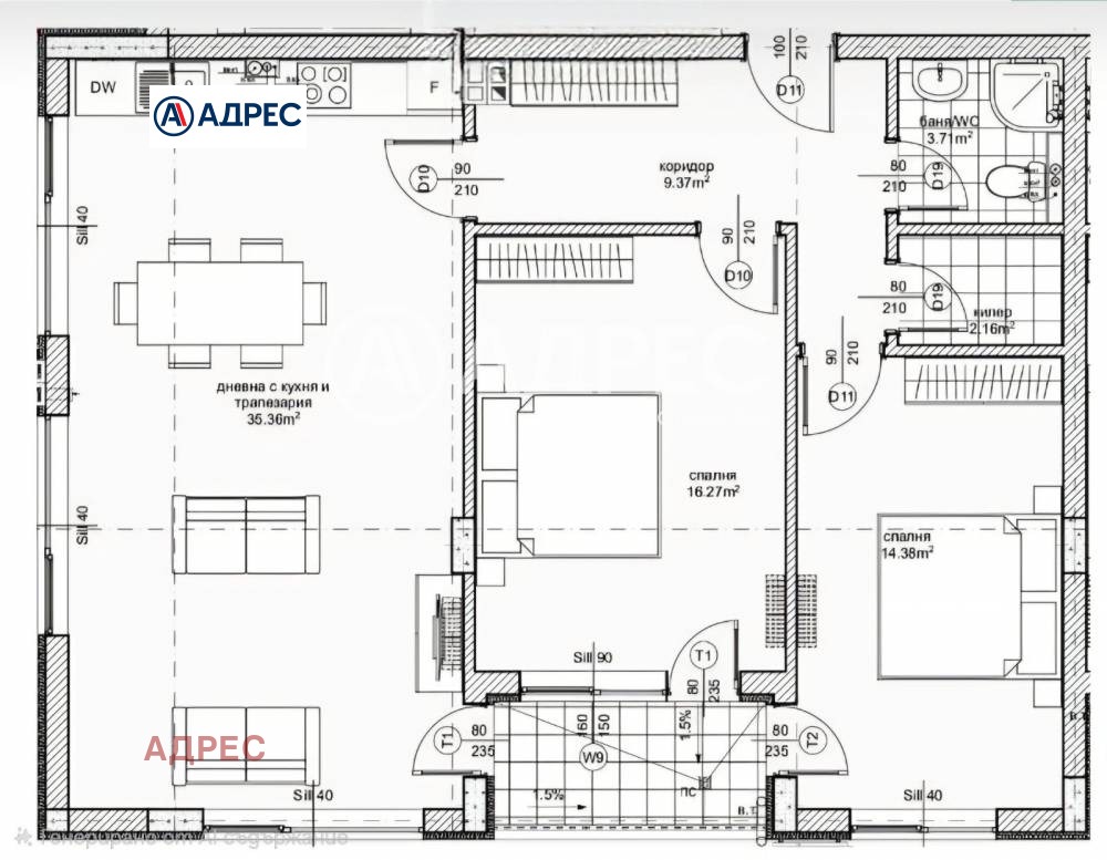 Продава 3-СТАЕН, гр. Варна, Възраждане 1, снимка 4 - Апартаменти - 55998400