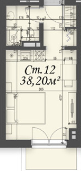 Продава 1-СТАЕН, к.к. Слънчев бряг, област Бургас, снимка 2 - Апартаменти - 54166878
