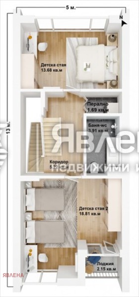 Продава КЪЩА, гр. София, Бояна, снимка 11 - Къщи - 48135191