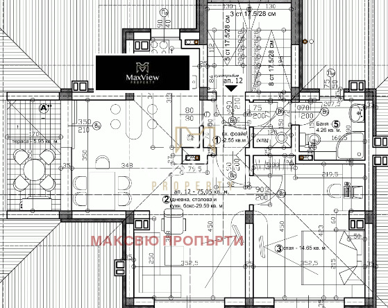 Προς πώληση  2 υπνοδωμάτια Σοφηια , Βενκοβσκη , 86 τ.μ | 11283219 - εικόνα [5]