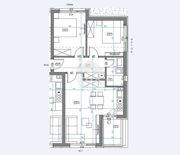 Продава 3-СТАЕН, гр. Варна, Изгрев, снимка 10 - Апартаменти - 54539466