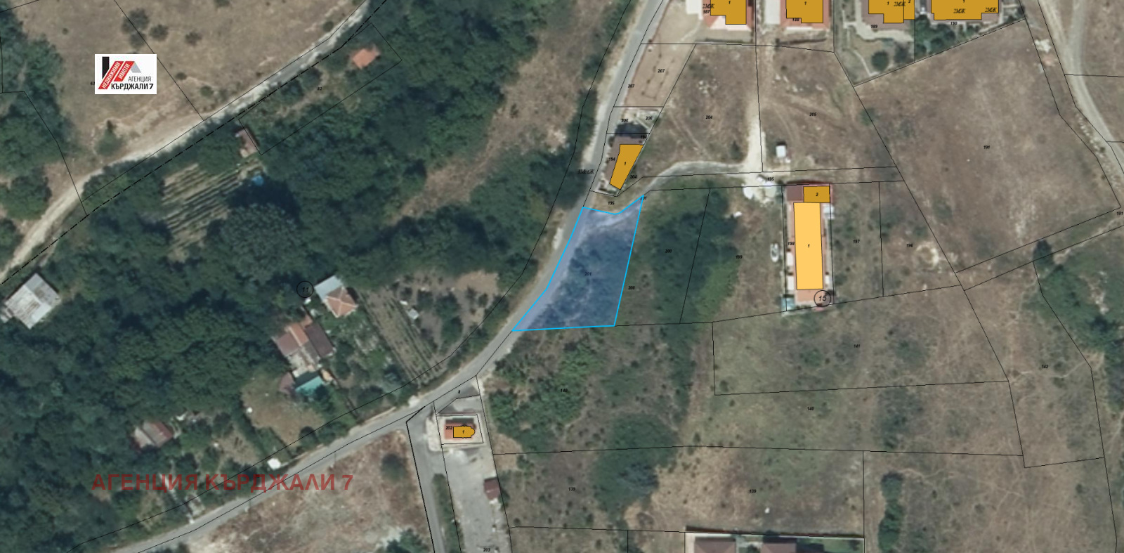 Продава ПАРЦЕЛ, с. Брош, област Кърджали