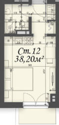 Продава  1-стаен област Бургас , к.к. Слънчев бряг , 38 кв.м | 18876014 - изображение [2]