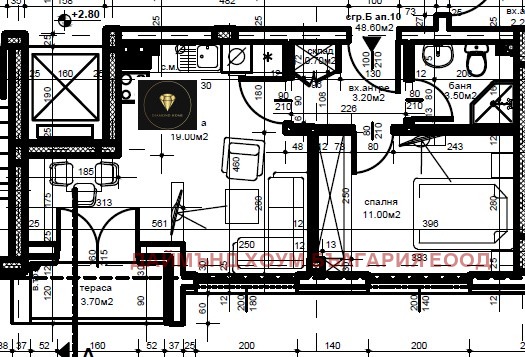 Продава  2-стаен град Пловдив , Христо Смирненски , 58 кв.м | 64734876 - изображение [2]