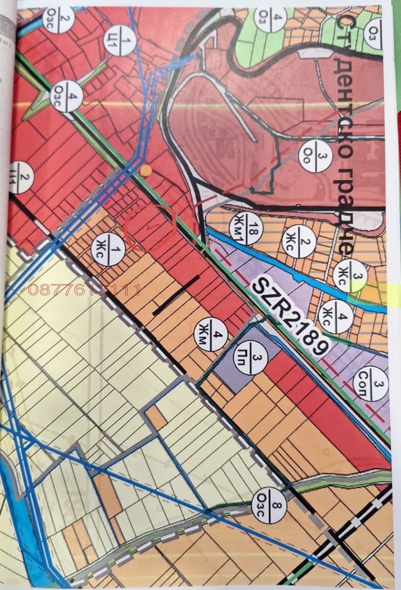 Продава ПАРЦЕЛ, гр. Стара Загора, Студентско градче, снимка 4 - Парцели - 52779275