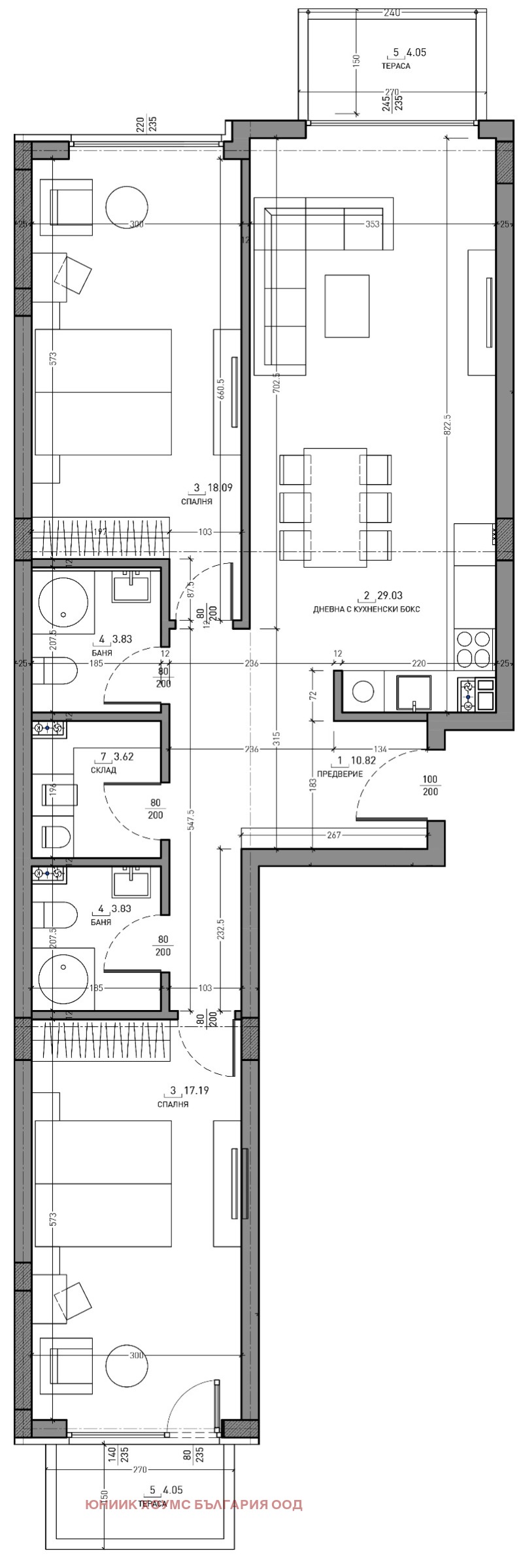 Продава 3-СТАЕН, гр. София, Малинова долина, снимка 8 - Aпартаменти - 47927875