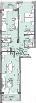 Продава  3-стаен град Пловдив , Гагарин , 123 кв.м | 21124305 - изображение [3]