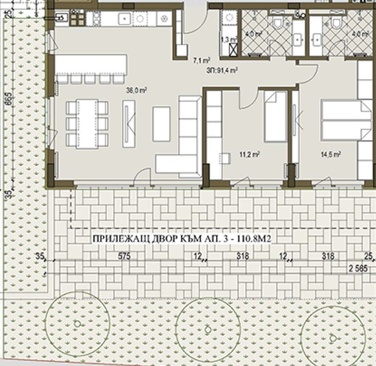 Продава 3-СТАЕН, гр. София, Славия, снимка 3 - Aпартаменти - 47229515