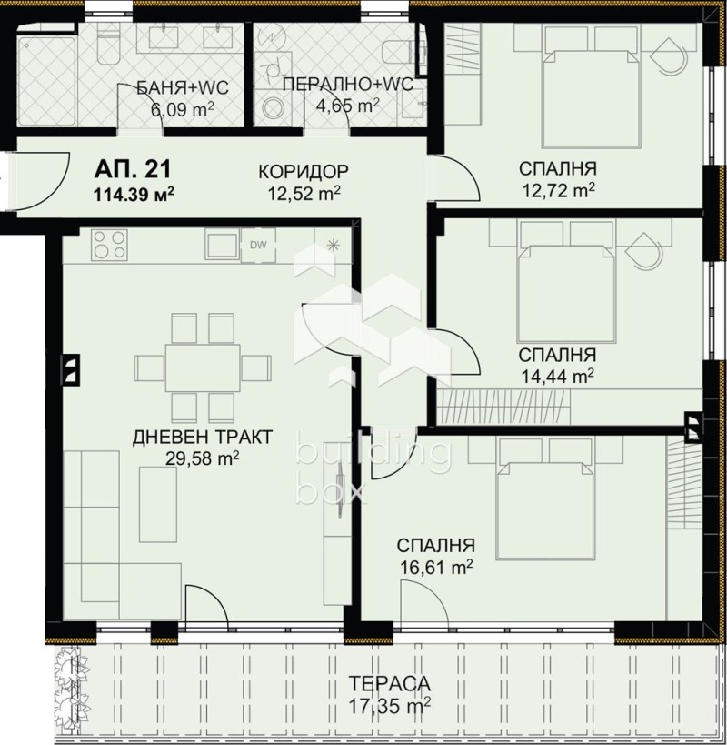 Продаја  3 спаваће собе Варна , Бриз , 155 м2 | 36773215