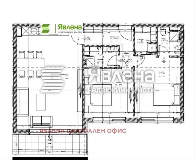 На продаж  2 спальні София , Младост 2 , 117 кв.м | 51831152 - зображення [2]