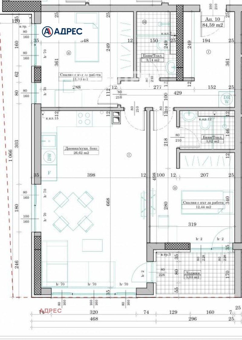 Продава 3-СТАЕН, гр. Варна, Кайсиева градина, снимка 4 - Aпартаменти - 49574971