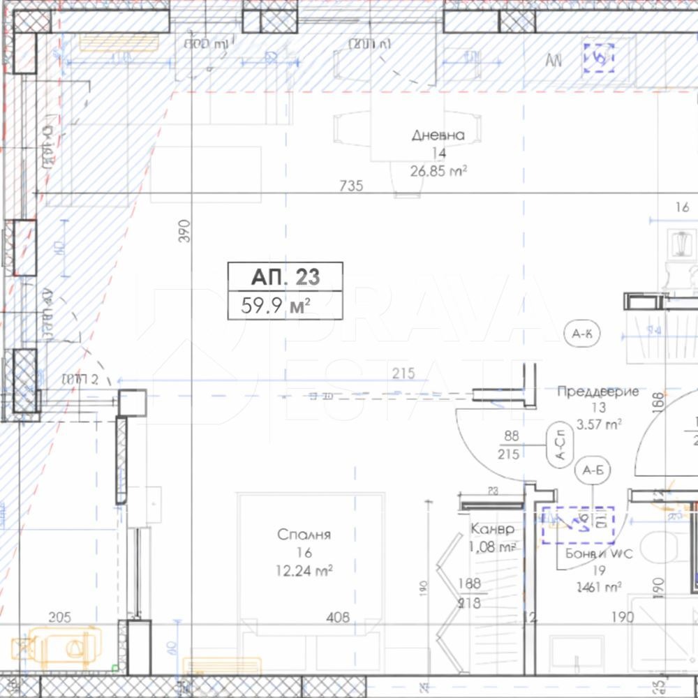 Продава 2-СТАЕН, гр. Пловдив, Беломорски, снимка 10 - Апартаменти - 53981288