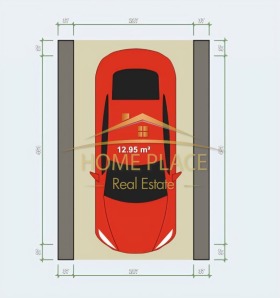 ГАРАЖ, ПАРКОМЯСТО, 14 m2