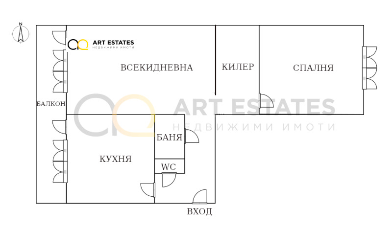 Продава  3-стаен град София , Надежда 4 , 60 кв.м | 86021938 - изображение [2]