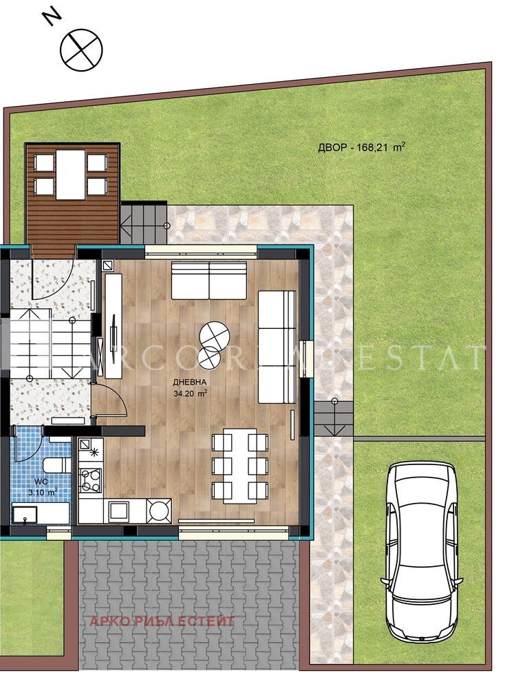 Продава КЪЩА, гр. София, Горна баня, снимка 5 - Къщи - 55536516