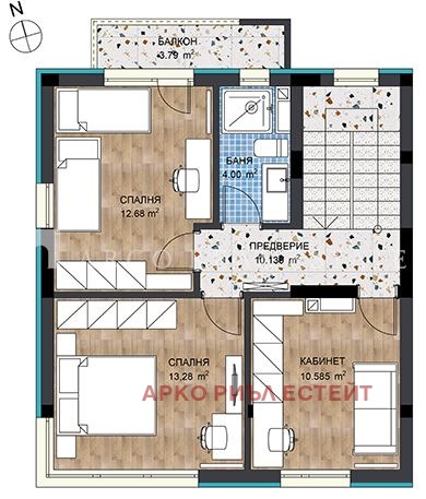 Продава КЪЩА, гр. София, Горна баня, снимка 7 - Къщи - 55536516
