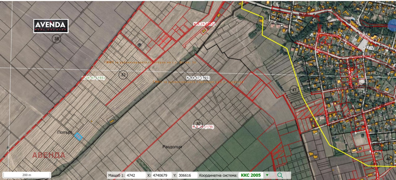 Продава ПАРЦЕЛ, с. Пролеша, област София област