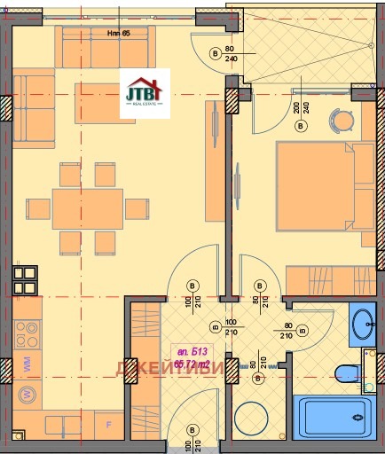 Продава 2-СТАЕН, гр. София, Манастирски ливади, снимка 2 - Апартаменти - 52411176