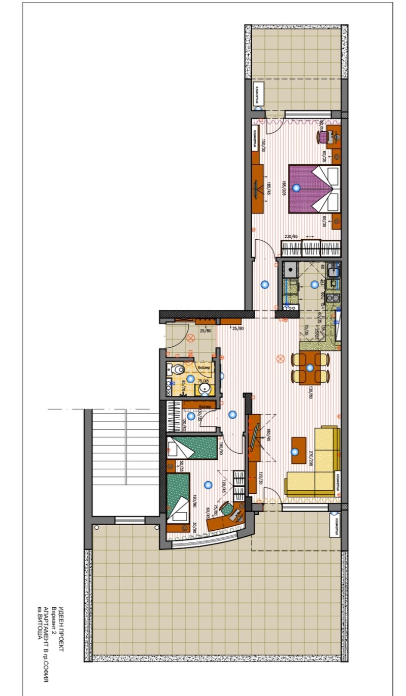 In vendita  2 camere da letto Sofia , Dianabad , 103 mq | 14383783 - Immagine [9]