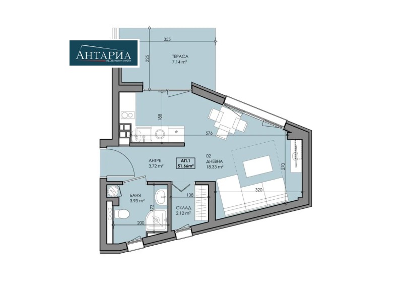 Продава 1-СТАЕН, гр. Созопол, област Бургас, снимка 10 - Aпартаменти - 46556733