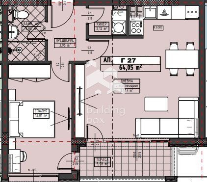 Продава  2-стаен град Пловдив , Христо Смирненски , 74 кв.м | 23248404 - изображение [10]