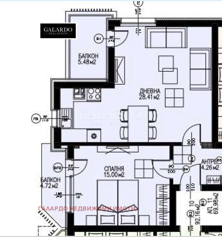 Продава 2-СТАЕН, гр. София, Драгалевци, снимка 12 - Апартаменти - 54341428
