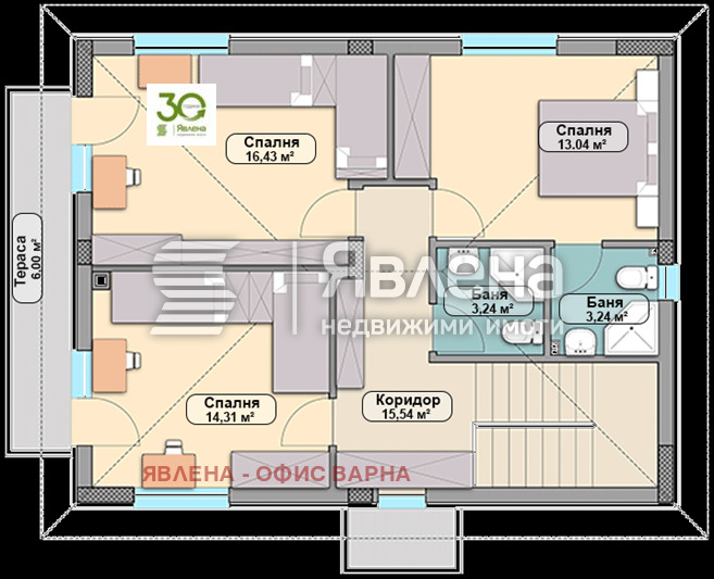 Продава  Къща област Варна , с. Приселци , 169 кв.м | 36582522 - изображение [3]