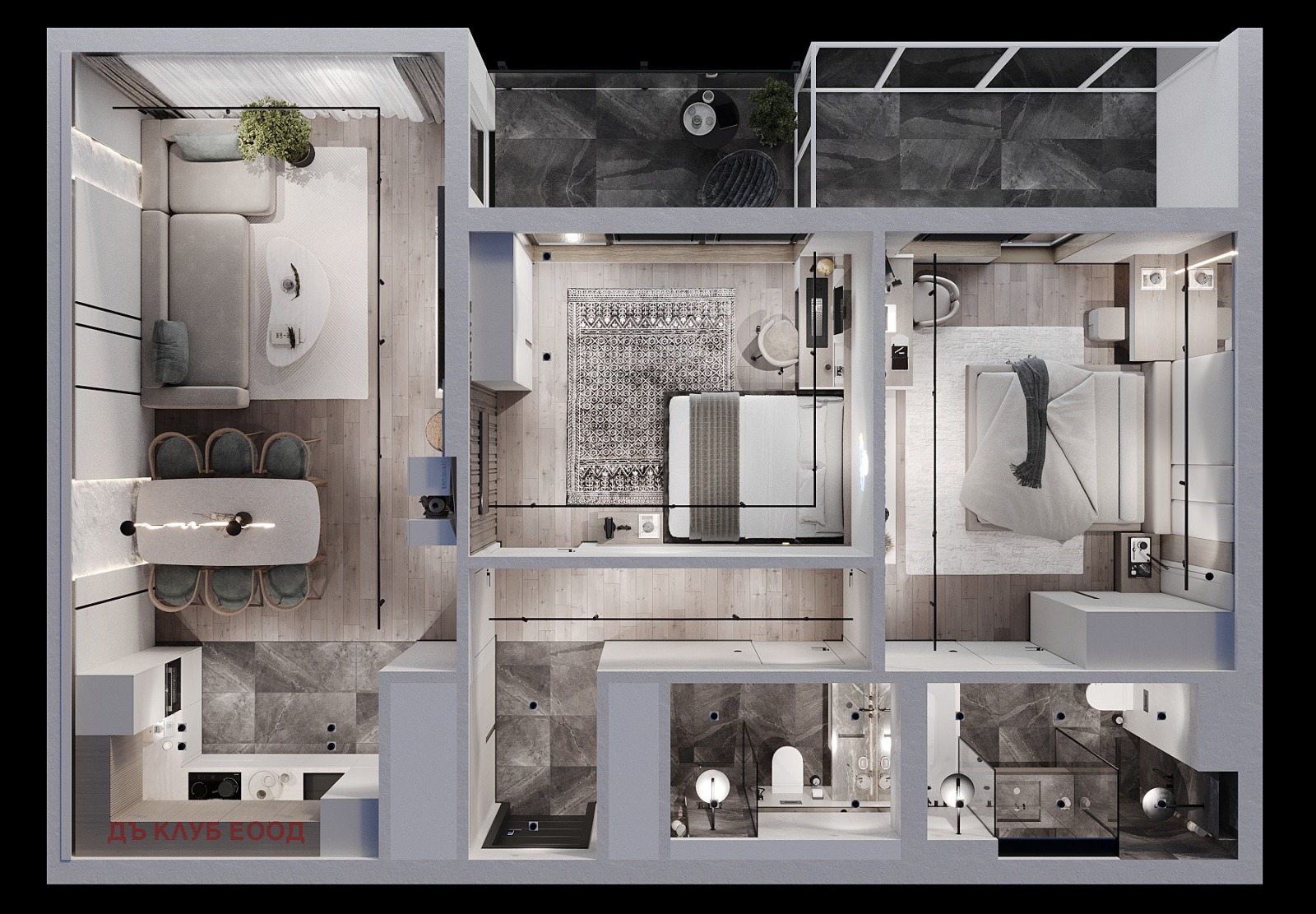 Продава 3-СТАЕН, гр. София, Кръстова вада, снимка 16 - Апартаменти - 54007517