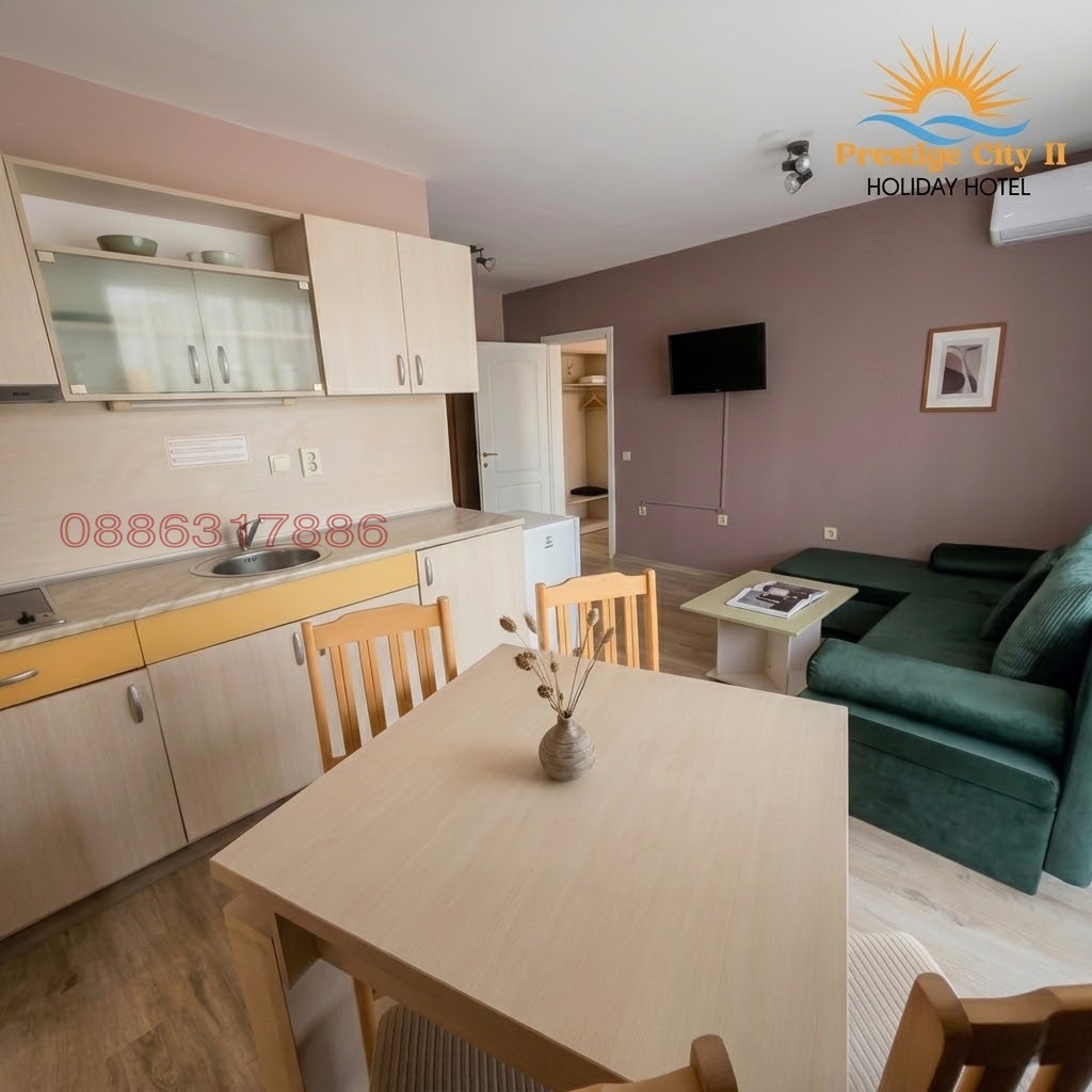 Продава 2-СТАЕН, гр. Приморско, област Бургас, снимка 2 - Апартаменти - 54215532