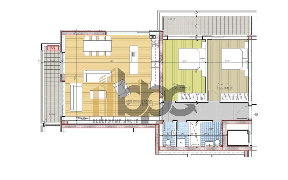 Продава 3-СТАЕН, гр. София, Бояна, снимка 11 - Апартаменти - 53994347