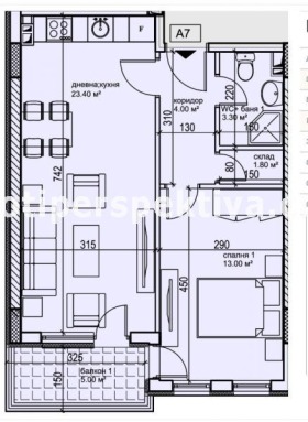 1 Schlafzimmer Karschijaka, Plowdiw 7