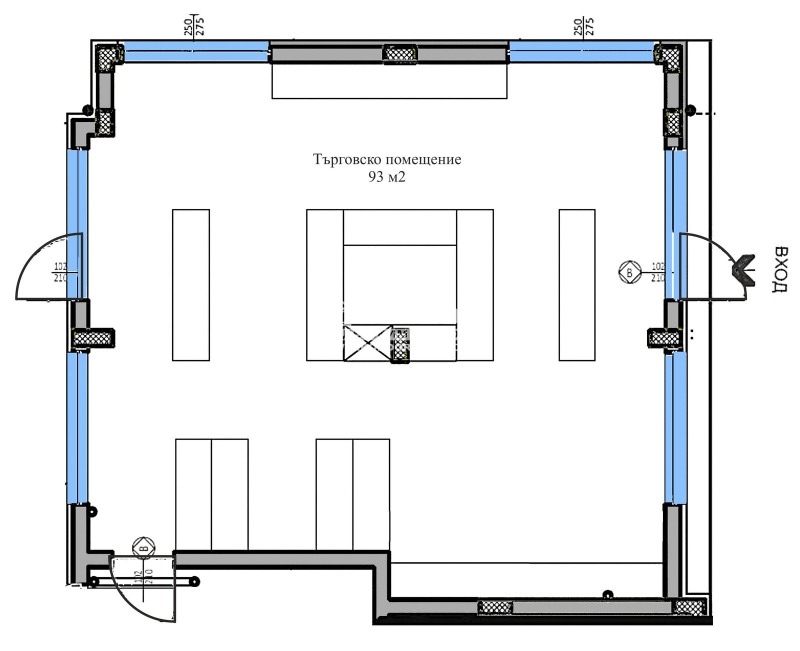 Till salu  affär Plovdiv , Vastanitjeski , 468 kvm | 26202307 - bild [3]