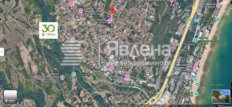 Продава ПАРЦЕЛ, гр. Варна, м-т Манастирски рид, снимка 2 - Парцели - 54297656